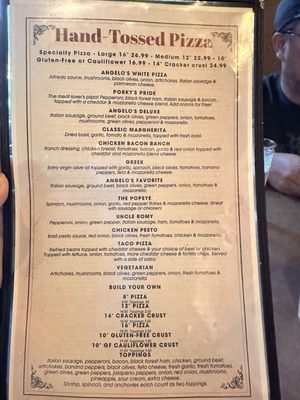 Menu photo 2 Angelo's McFarland, WI