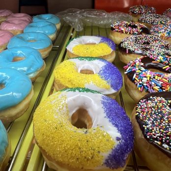 Town Donut & Breakfast Watson - Mardi Gras donut - Donuts Near Me - Denham Springs, Louisiana Town Donut & Breakfast Watson - Mardi Gras donut - Donuts Near Me - Denham Springs, Louisiana