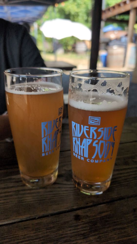 Riverside Rhapsody Beer Company Logo