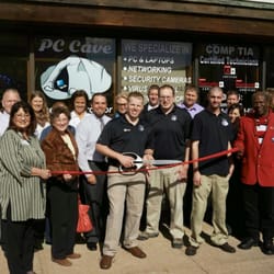 PC Cave - Our Grand Opening with the Chamber of Commerce.