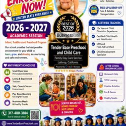 Tender Base Preschool and Daycare - Best child care from Google Reviews