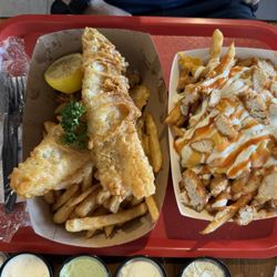 Fins n Wings - Local fish and chips and loaded fries