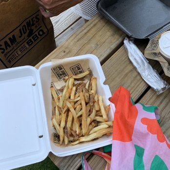 Sam Jones BBQ - Fries - Barbeque Near Me - Raleigh, North Carolina Sam Jones BBQ - Fries - Barbeque Near Me - Raleigh, North Carolina