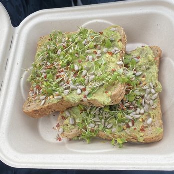 The Juice Parlor - Avocado toast - Vegan Near Me - North Hollywood, California