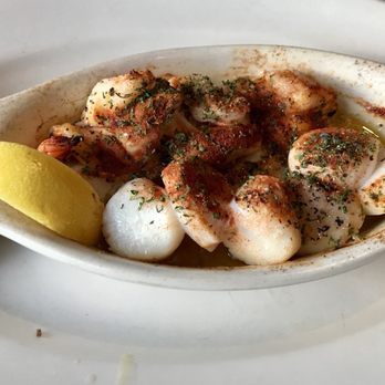 Horsefeathers - Broiled seafood platter with baked sweet potato side - American Near Me - Tarrytown, New York