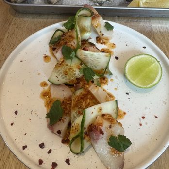 Lil Chippy - Hamachi crudo - Fish & Chips Near Me - Portland, Maine