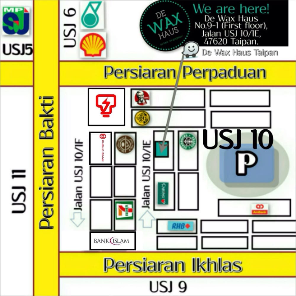 DE WAX HAUS Updated October 2024 91 Jalan USJ 10/1E, Subang Jaya