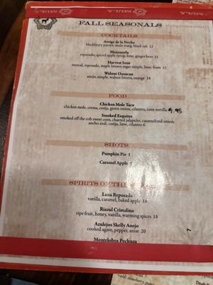 Menu photo 5 Mula Mexican Kitchen & Tequileria Omaha, NE Menu photo 5 Mula Mexican Kitchen & Tequileria Omaha, NE
