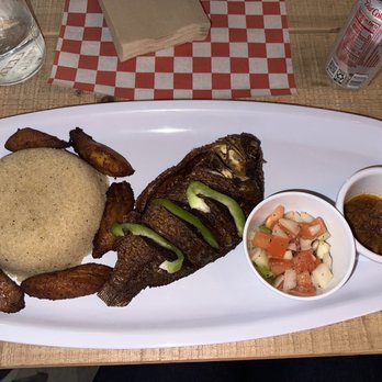 SoHo 614 - Attieke with tilapia - Caribbean Near Me - Columbus, Ohio
