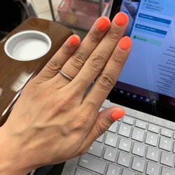 Star Nail - Working and getting my nails done. Such a lovely nail shop.