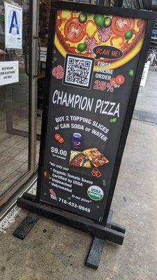 Menu photo 2 Champion Pizza Astoria, NY