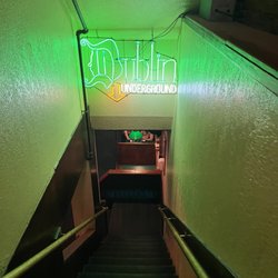 The Dublin Underground - Entrance stairs