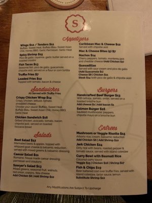 Menu photo 3 Sawyer's Bar & Grill Torrington, CT Menu photo 3 Sawyer's Bar & Grill Torrington, CT
