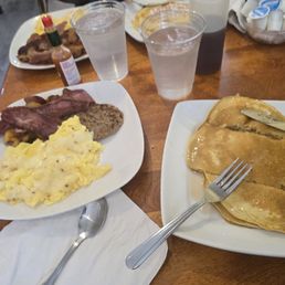 Our breakfast meals. We're scrumptious and filling.