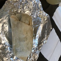 Steak and bacon burrito Steak and bacon burrito