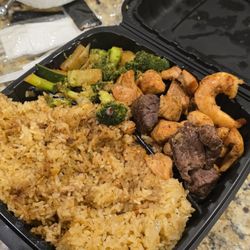 Alpha Hibachi - Filet Mignon, Chicken & Shrimp
