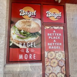 Exterior outside entrance of Bagel Nosh - Signage seen from the parking lot - Livingston, New Jersey Exterior outside entrance of Bagel Nosh - Signage seen from the parking lot - Livingston, New Jersey