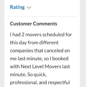 Next Level Moving - 5 stars - Movers Near Me Next Level Moving - 5 stars - Movers Near Me