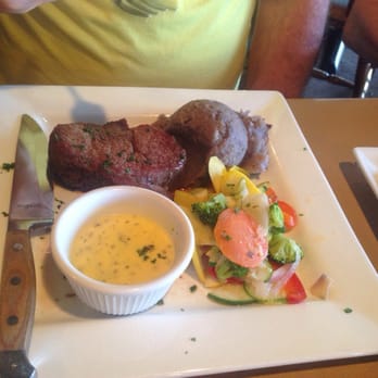 The Feast Restaurant - Sirloin and bernaise sauce. Very tasty. - Seafood Near Me - Holmes Beach, Florida The Feast Restaurant - Sirloin and bernaise sauce. Very tasty. - Seafood Near Me - Holmes Beach, Florida