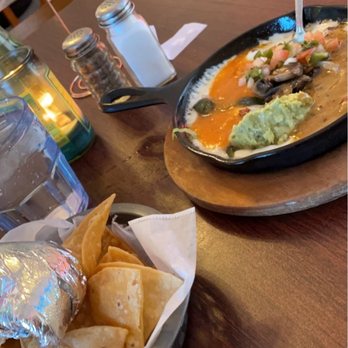 Gabriela's Downtown - "Veggie queso" is what the receipt says - Mexican Near Me - Austin, Texas