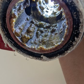 Elevation Plumbing - This is the corrosion build up inside the service valves. - Plumbing Near Me - Irvine, California Elevation Plumbing - This is the corrosion build up inside the service valves. - Plumbing Near Me - Irvine, California
