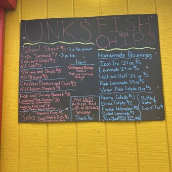 Unk's Fish & Chips - Menu - Fish & Chips Near Me - Yonkers, New York Unk's Fish & Chips - Menu - Fish & Chips Near Me - Yonkers, New York