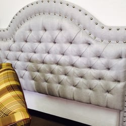 We made custom headboards