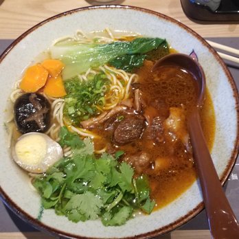 Harmony Tea Shoppe - Spicy Beef Brisket Noodles - Ramen Near Me - Indianapolis, Indiana