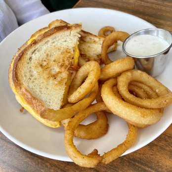 Dick Church's - Grill Cheese with tomatoes and mustard - Diners Near Me - Costa Mesa, California