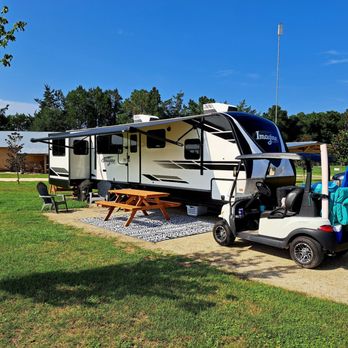 Suwannee River Rendezvous - Our campsite. - Campgrounds Near Me - Mayo, Florida