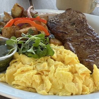 We We’s Bakery & Bistro - Steak and Eggs Lunch - Bakeries Near Me - Miami, Florida