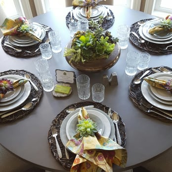 Material Possessions - Stunning new table settings all from MP! - Home Decor Near Me - Winnetka, Illinois