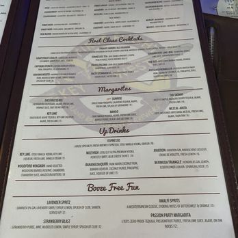 First Flight Island Restaurant & Brewery - Menu - New American Near Me - Key West, Florida