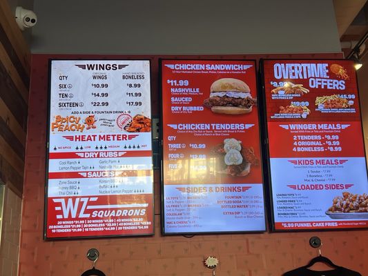 Menu photo 1 Wing Zone Redlands, CA