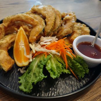 Mungmee Vegan Thai - Mungmee Vegan Thai: Pumpkin Tempura - Thai Near Me - Beaverton, Oregon Mungmee Vegan Thai - Mungmee Vegan Thai: Pumpkin Tempura - Thai Near Me - Beaverton, Oregon
