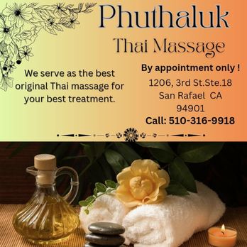 Phuthaluk Thai Massage - Massage Therapy Near Me - San Rafael, California Phuthaluk Thai Massage - Massage Therapy Near Me - San Rafael, California