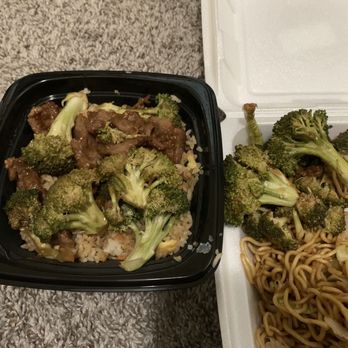 Panda Express - Broccoli beef - Chinese Near Me - Stockton, California