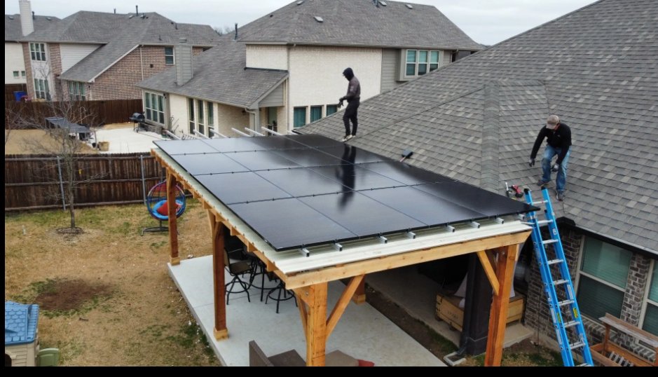 Slide of Solar Patios and Pergolas