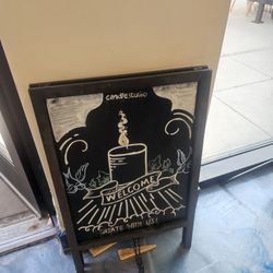 The Candle Studio - Sign