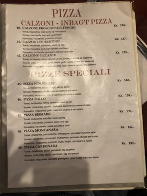 Menu photo 7 Venezia Copenhagen, 84 Menu photo 7 Venezia Copenhagen, 84