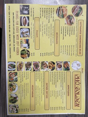 Menu photo 6 Pho Golden Hercules, CA Menu photo 6 Pho Golden Hercules, CA