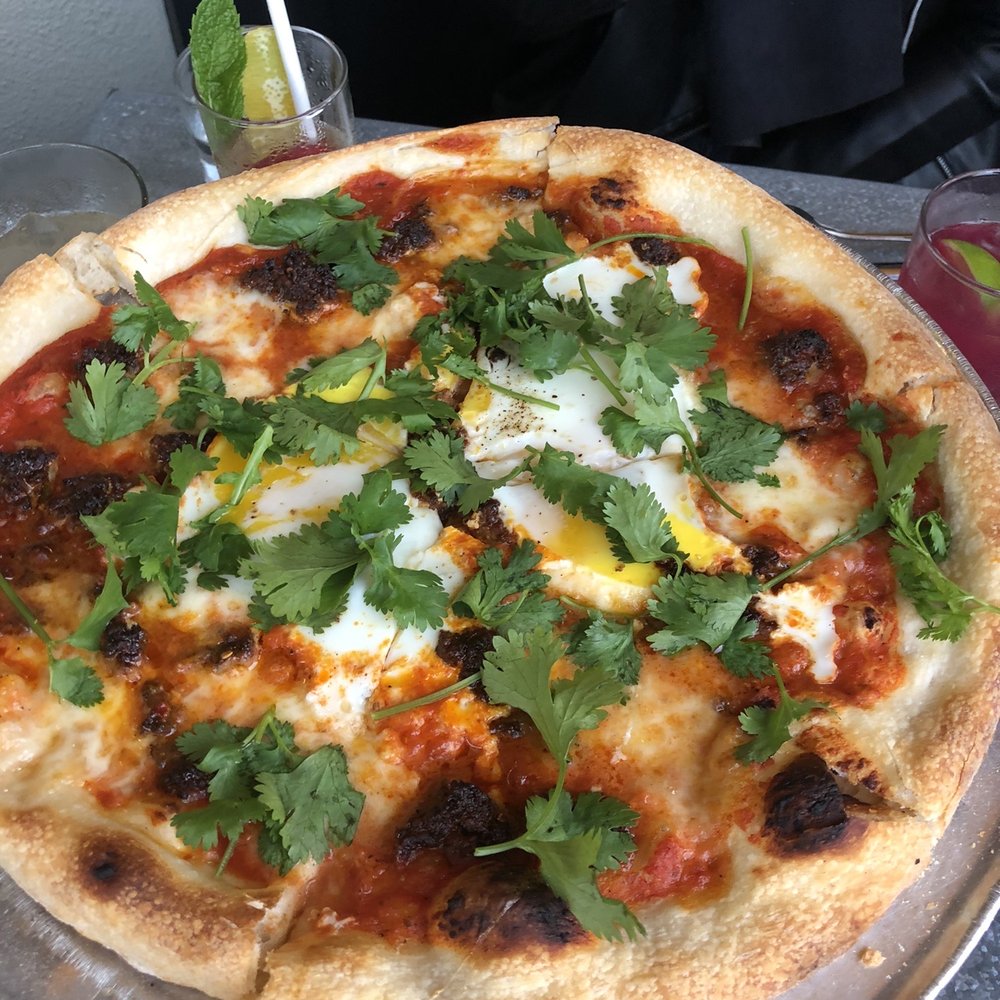 Starbelly - Pizza with egg on top - New American Near Me - San Francisco, California Starbelly - Pizza with egg on top - New American Near Me - San Francisco, California