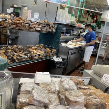 Goldbergs Bagels & Deli - Bagels & the prep counter - Bagels Near Me - Hasbrouck Heights, New Jersey Goldbergs Bagels & Deli - Bagels & the prep counter - Bagels Near Me - Hasbrouck Heights, New Jersey