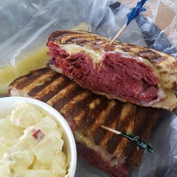 Panini Bread and Grill - Corned beef panini with potato salad - Sandwiches Near Me - Glendale, Arizona