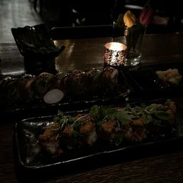 Spicy Crispy Tuna  Lobster Tempura Roll