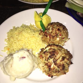 Captain James Landing - Crab cake platter was ok again not hot the rice was bland and the mashed potatoes had an after taste - Seafood Near Me - Baltimore, Maryland Captain James Landing - Crab cake platter was ok again not hot the rice was bland and the mashed potatoes had an after taste - Seafood Near Me - Baltimore, Maryland