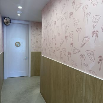 Slice Shop - Hallway to restroom. - Pizza Near Me - Naples, Florida