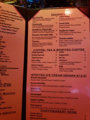 Menu photo 2 Five O'Clock Steakhouse Milwaukee, WI