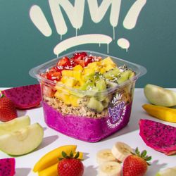 Bout It - Tropical Bowl!
Make it tropical. Your choice of our superbfood sorbets topped w/ hemp granola and fresh fruits