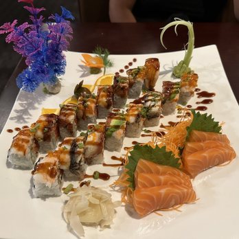 Umi 2 - Umi 2 roll and salmon sashimi - Japanese Near Me - New Orleans, Louisiana Umi 2 - Umi 2 roll and salmon sashimi - Japanese Near Me - New Orleans, Louisiana